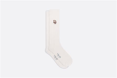 white dior socks